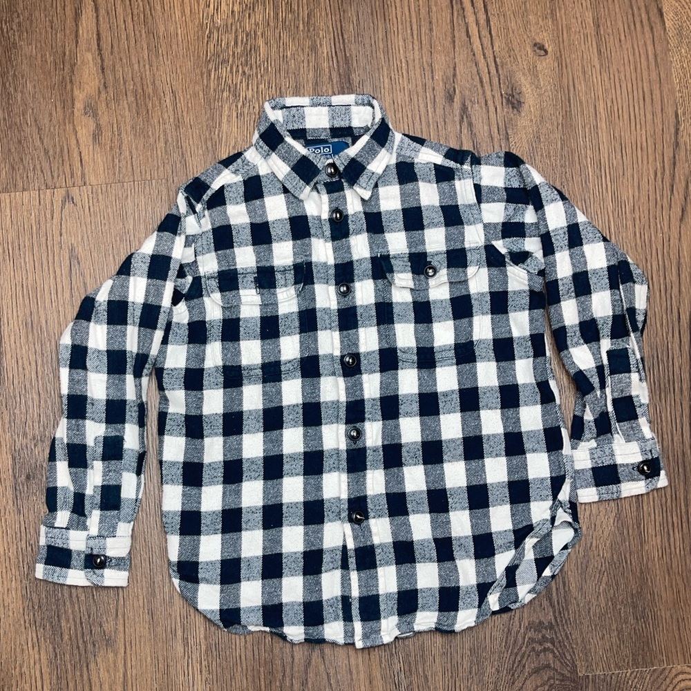 KIDS POLO RALPH LAUREN BUTTON UP